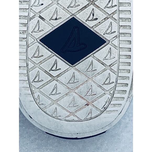 Womens 9 Sperry Canvas Sneakers  Shoes Black Memory Foam Insoles Top Sider Bling - Picture 11 of 13